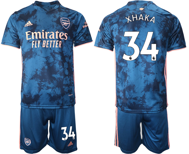 Men 2021 Arsenal away #34 soccer jerseys->other club jersey->Soccer Club Jersey
